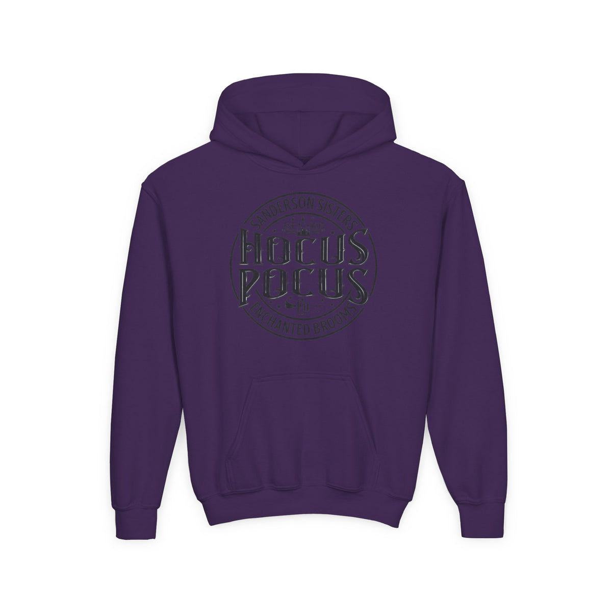 Hocus Pocus Sanderson Sisters Magical Spell Design Youth Hoodie