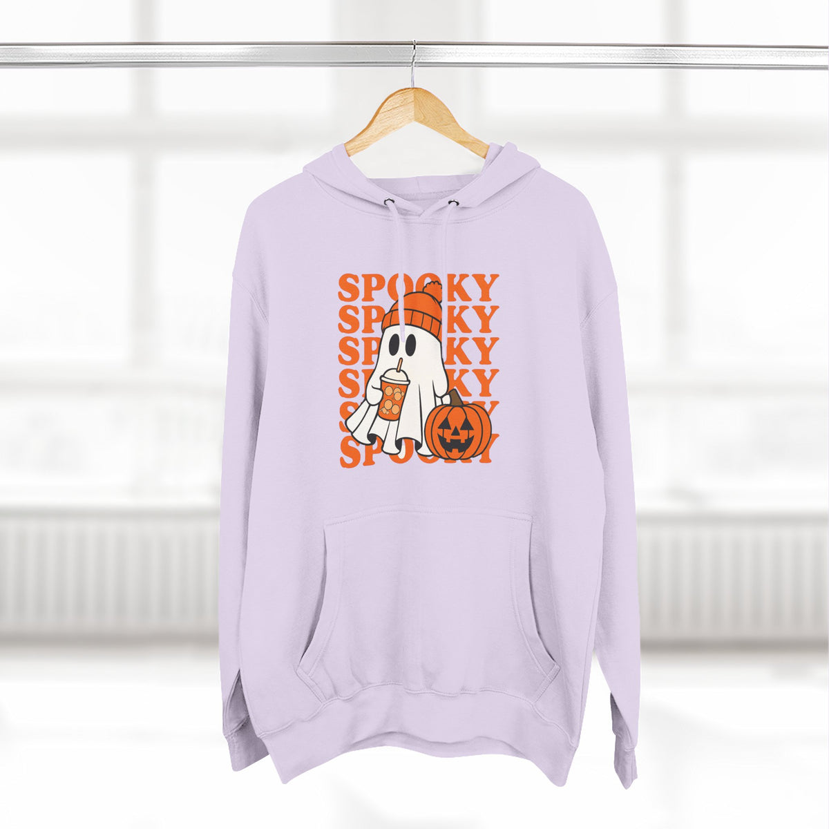 Spooky Ghost Pumpkin Hoodie