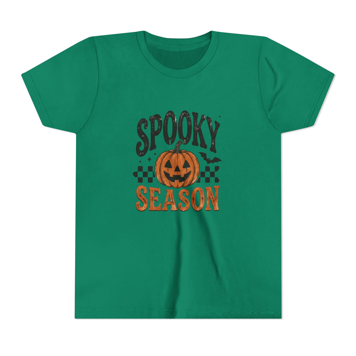 Youth ‘Spooky Season’ Halloween T-Shirt — Pumpkin Graphic Tee
