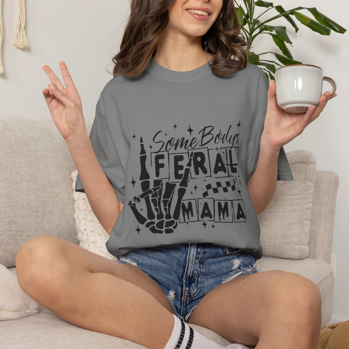 Somebody's Feral Mama T-Shirt