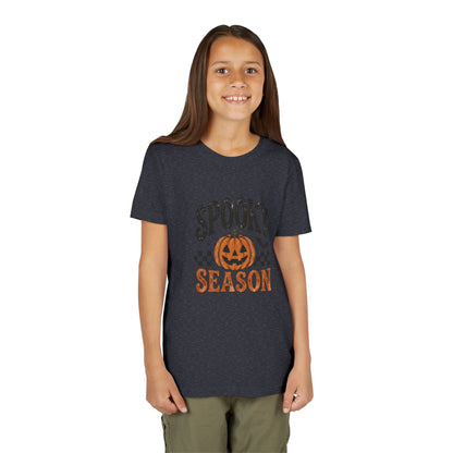 Youth ‘Spooky Season’ Halloween T-Shirt — Pumpkin Graphic Tee