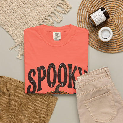 Spooky Season T-Shirt — Vintage Pumpkin Halloween Tee