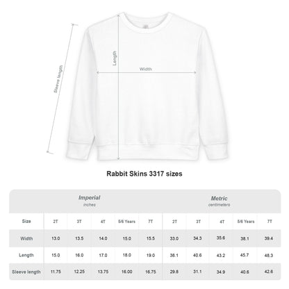 Cute Witch Sisters Halloween Crewneck - Toddler Sweatshirt