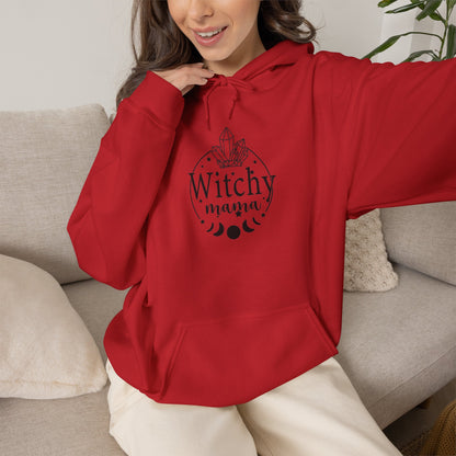 Crescent Moon & Crystals Witchcraft Sweatshirt