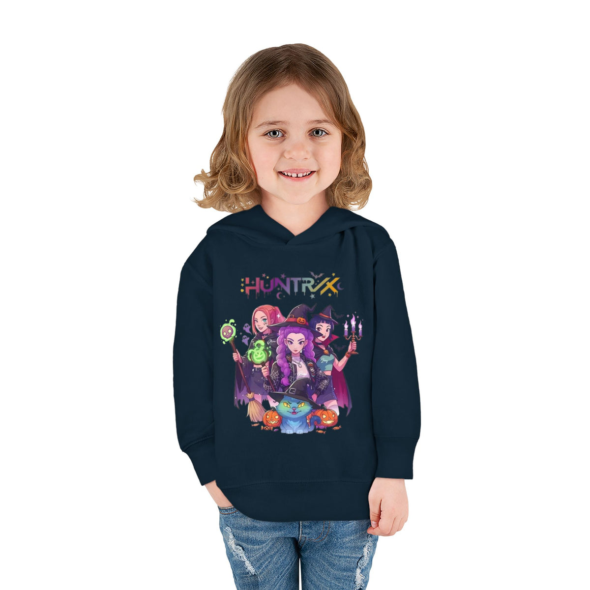 Kids Halloween Witch Trio Hoodie