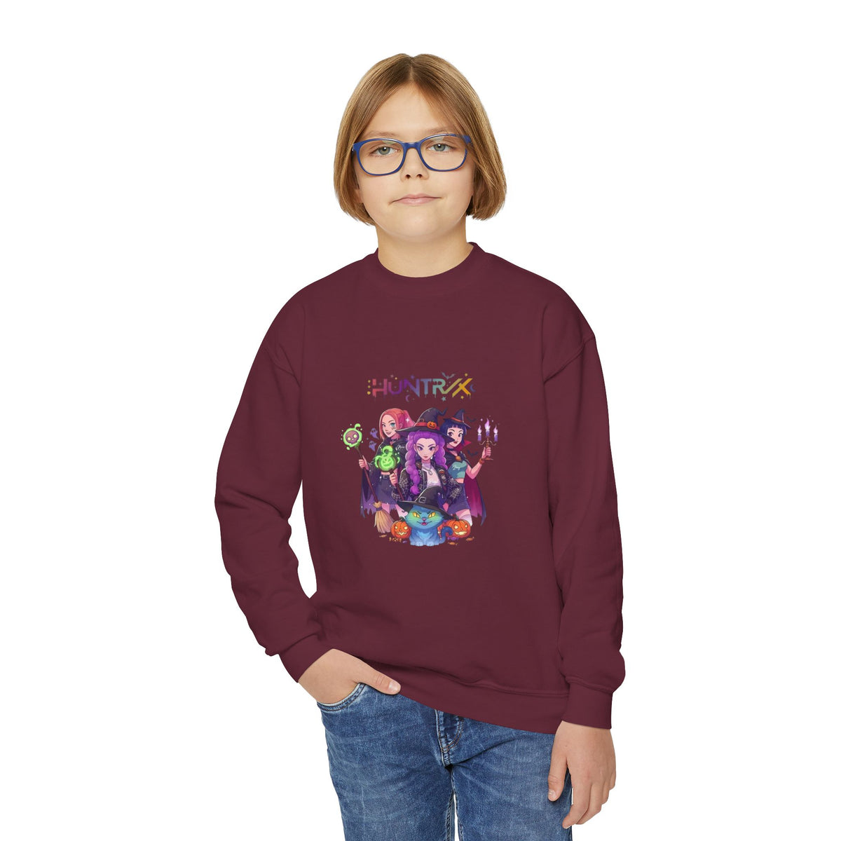 Witchy Kids Crewneck Sweatshirt