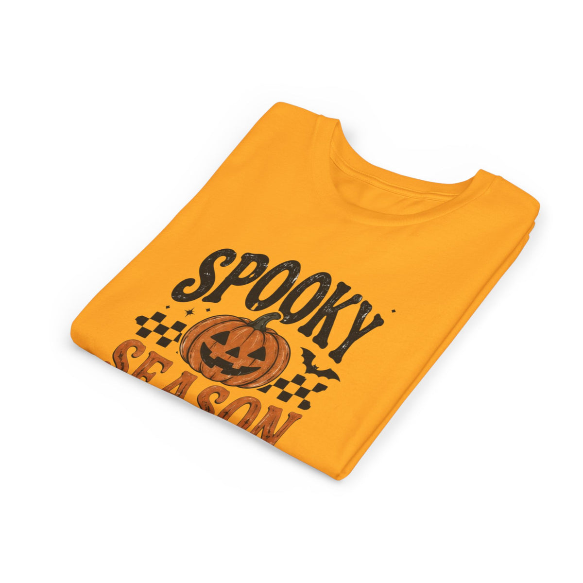 Youth ‘Spooky Season’ Halloween T-Shirt — Pumpkin Graphic Tee