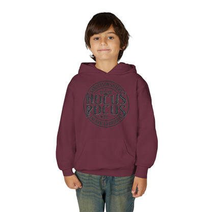 Hocus Pocus Sanderson Sisters Magical Spell Design Youth Hoodie