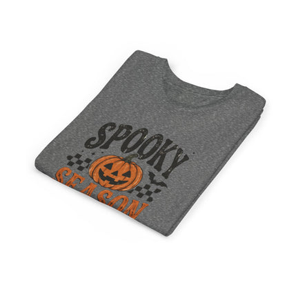 Youth ‘Spooky Season’ Halloween T-Shirt — Pumpkin Graphic Tee