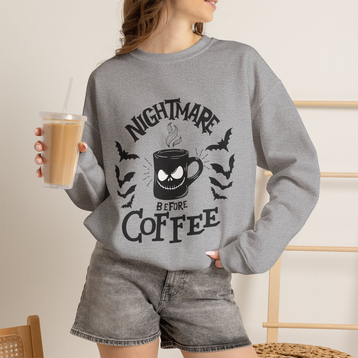 Nightmare Before Coffee Sweatshirt