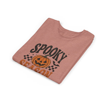 Youth ‘Spooky Season’ Halloween T-Shirt — Pumpkin Graphic Tee