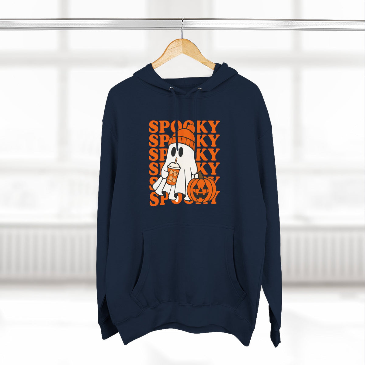 Spooky Ghost Pumpkin Hoodie
