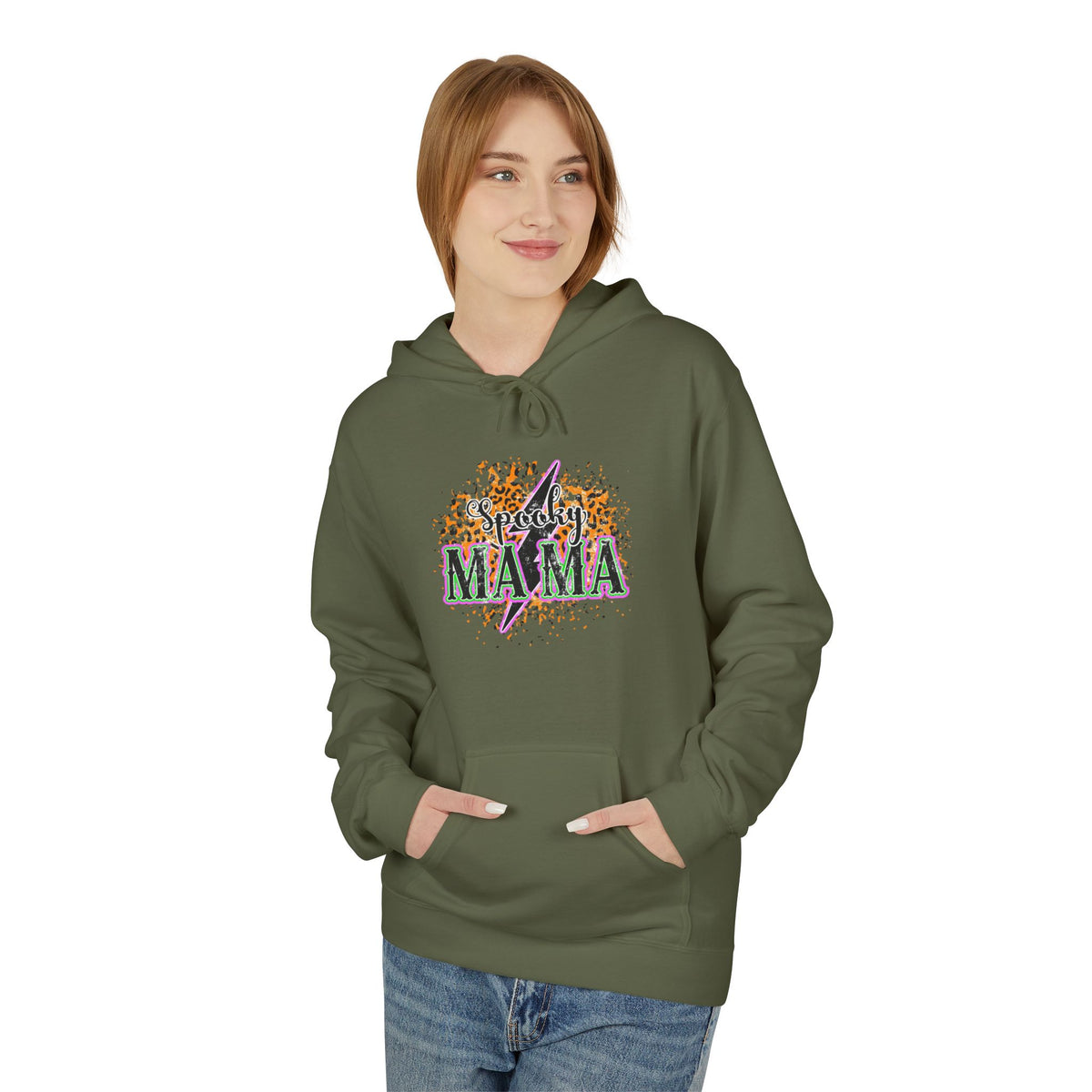 Colorful Leopard Print Mama Sweatshirt