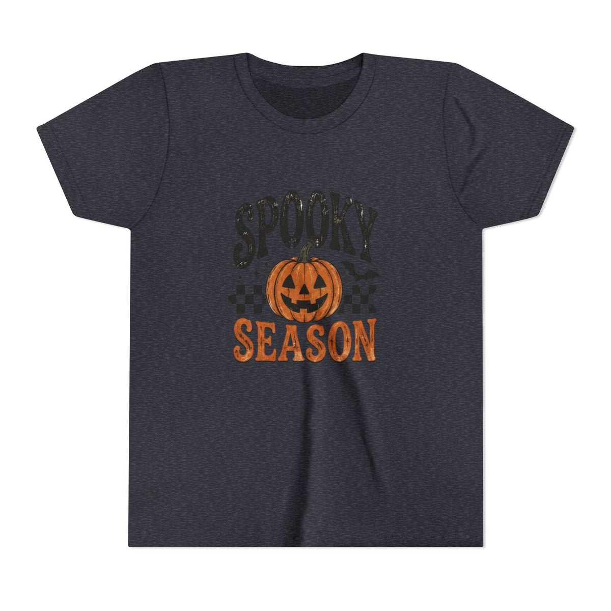 Youth ‘Spooky Season’ Halloween T-Shirt — Pumpkin Graphic Tee