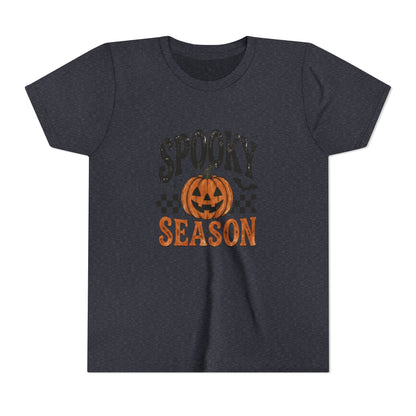 Youth ‘Spooky Season’ Halloween T-Shirt — Pumpkin Graphic Tee