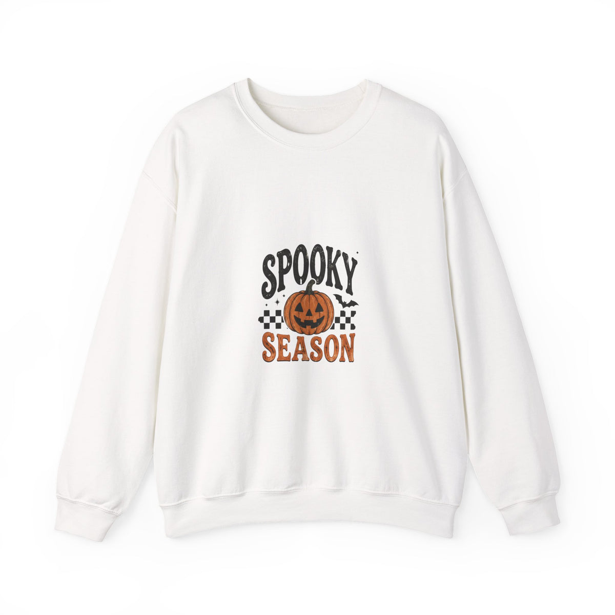 Spooky Season Sweatshirt — Vintage Pumpkin Halloween Crewneck