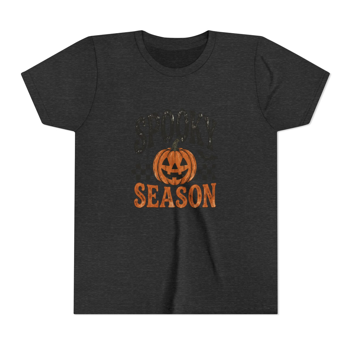 Youth ‘Spooky Season’ Halloween T-Shirt — Pumpkin Graphic Tee