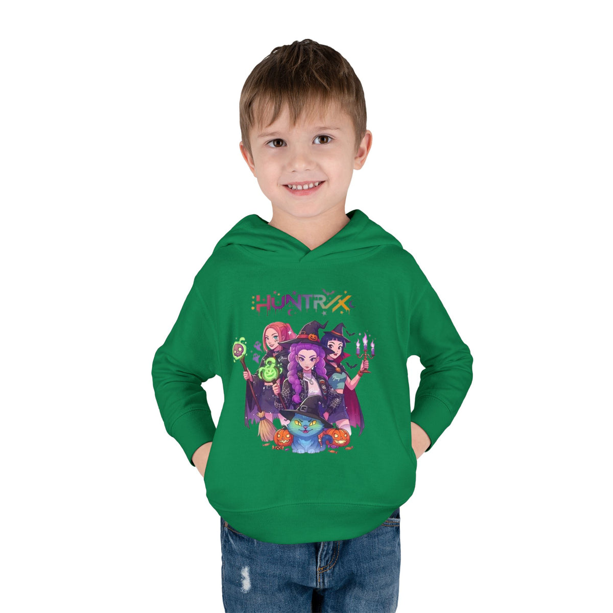 Kids Halloween Witch Trio Hoodie