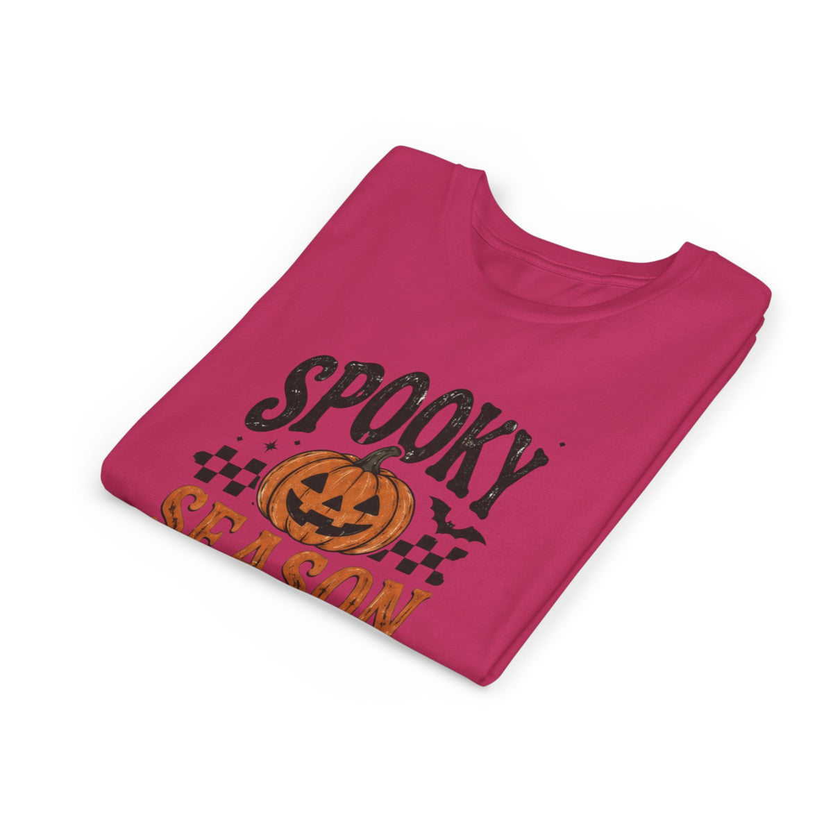 Youth ‘Spooky Season’ Halloween T-Shirt — Pumpkin Graphic Tee