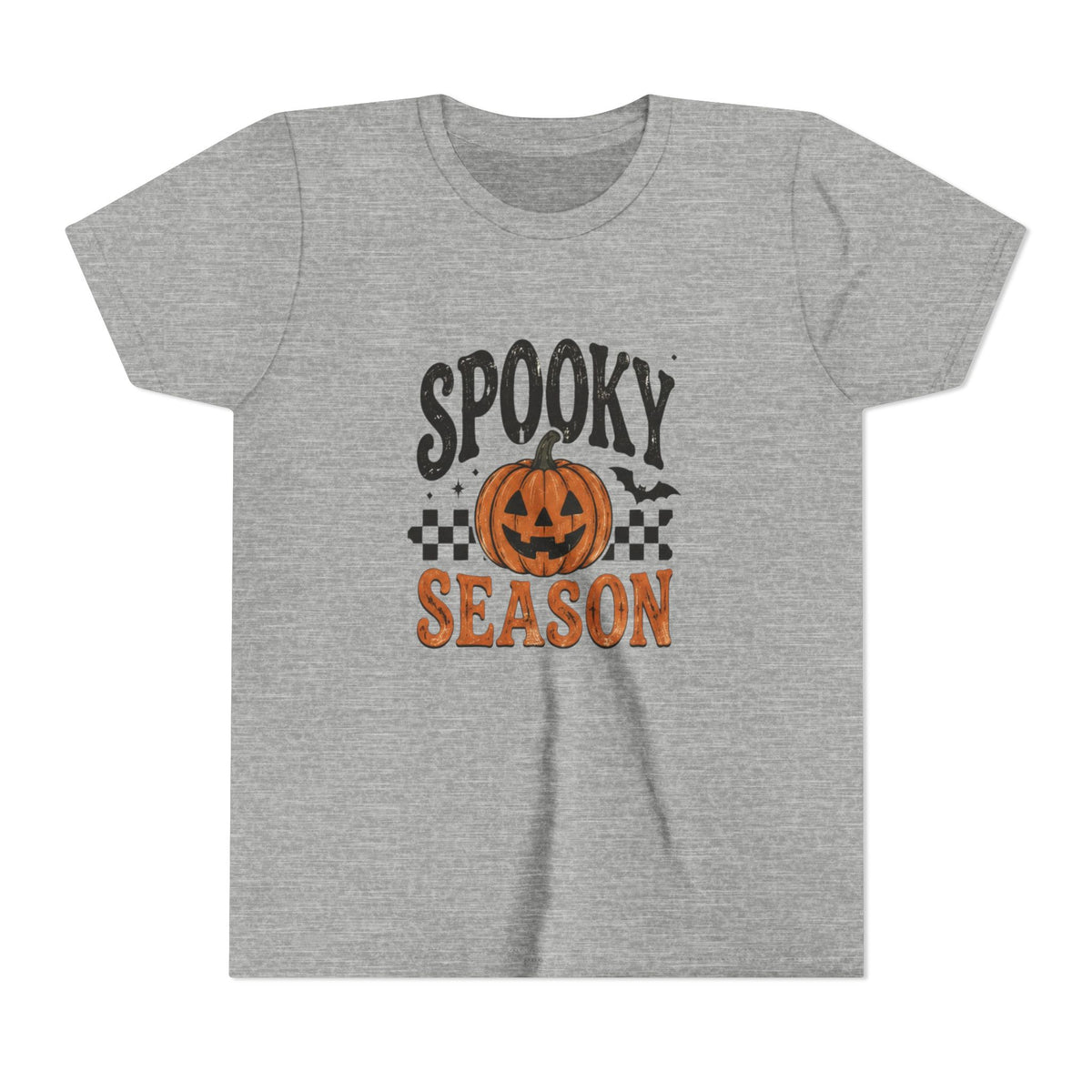 Youth ‘Spooky Season’ Halloween T-Shirt — Pumpkin Graphic Tee