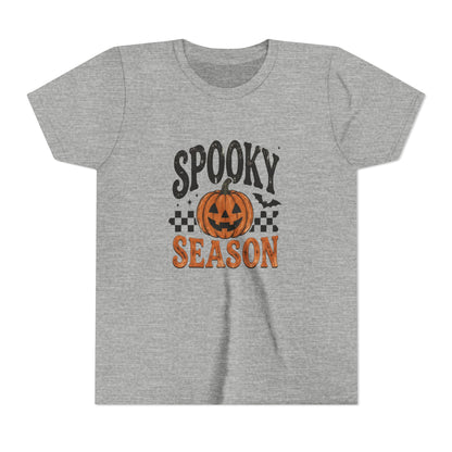 Youth ‘Spooky Season’ Halloween T-Shirt — Pumpkin Graphic Tee
