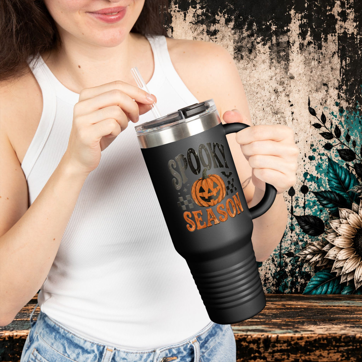 Spooky Season Insulated Travel Mug