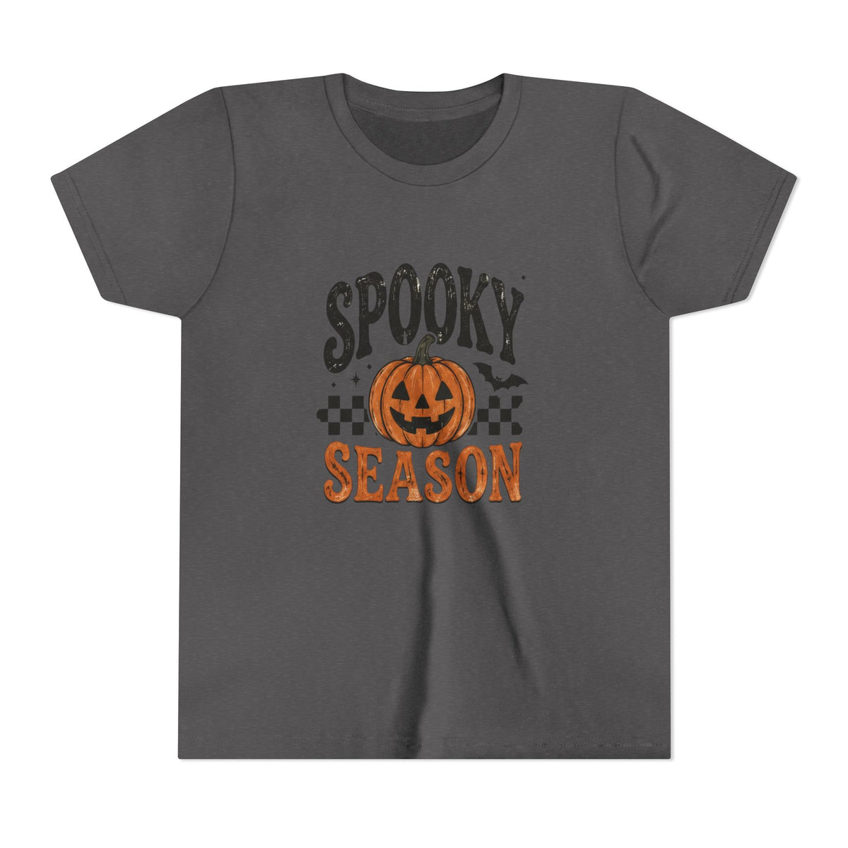 Youth ‘Spooky Season’ Halloween T-Shirt — Pumpkin Graphic Tee