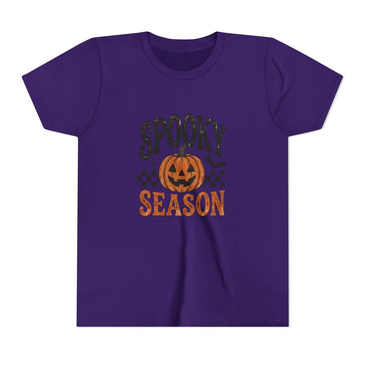 Youth ‘Spooky Season’ Halloween T-Shirt — Pumpkin Graphic Tee