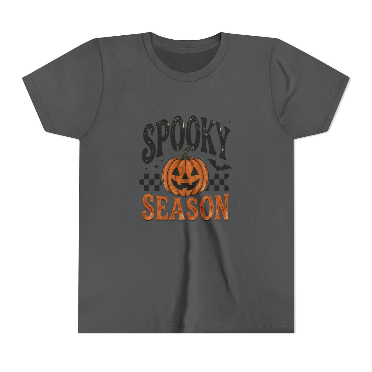 Youth ‘Spooky Season’ Halloween T-Shirt — Pumpkin Graphic Tee