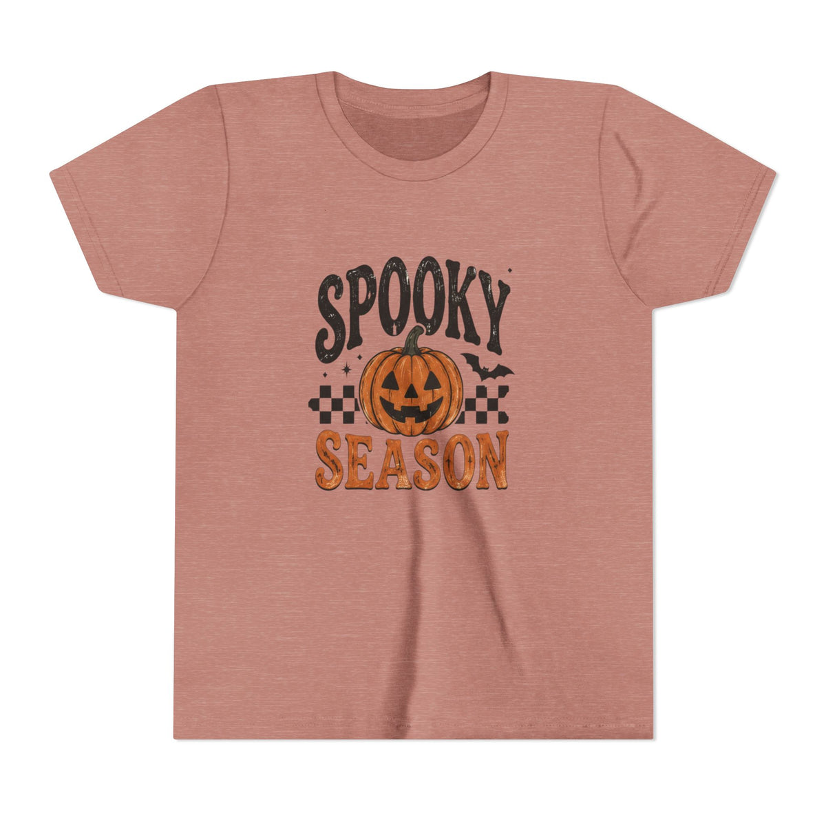 Youth ‘Spooky Season’ Halloween T-Shirt — Pumpkin Graphic Tee