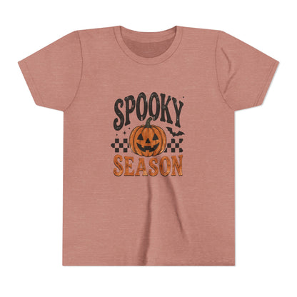 Youth ‘Spooky Season’ Halloween T-Shirt — Pumpkin Graphic Tee