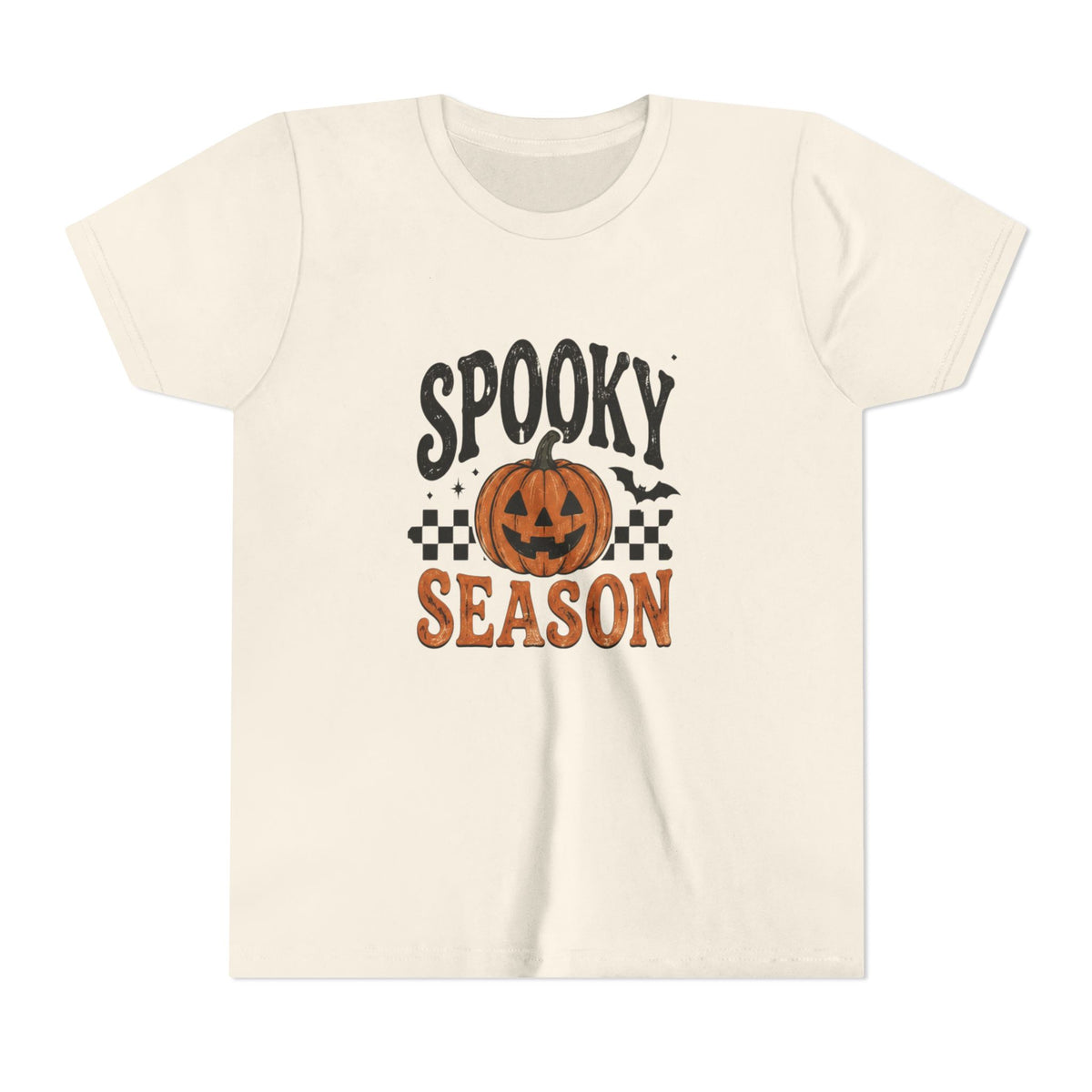 Youth ‘Spooky Season’ Halloween T-Shirt — Pumpkin Graphic Tee