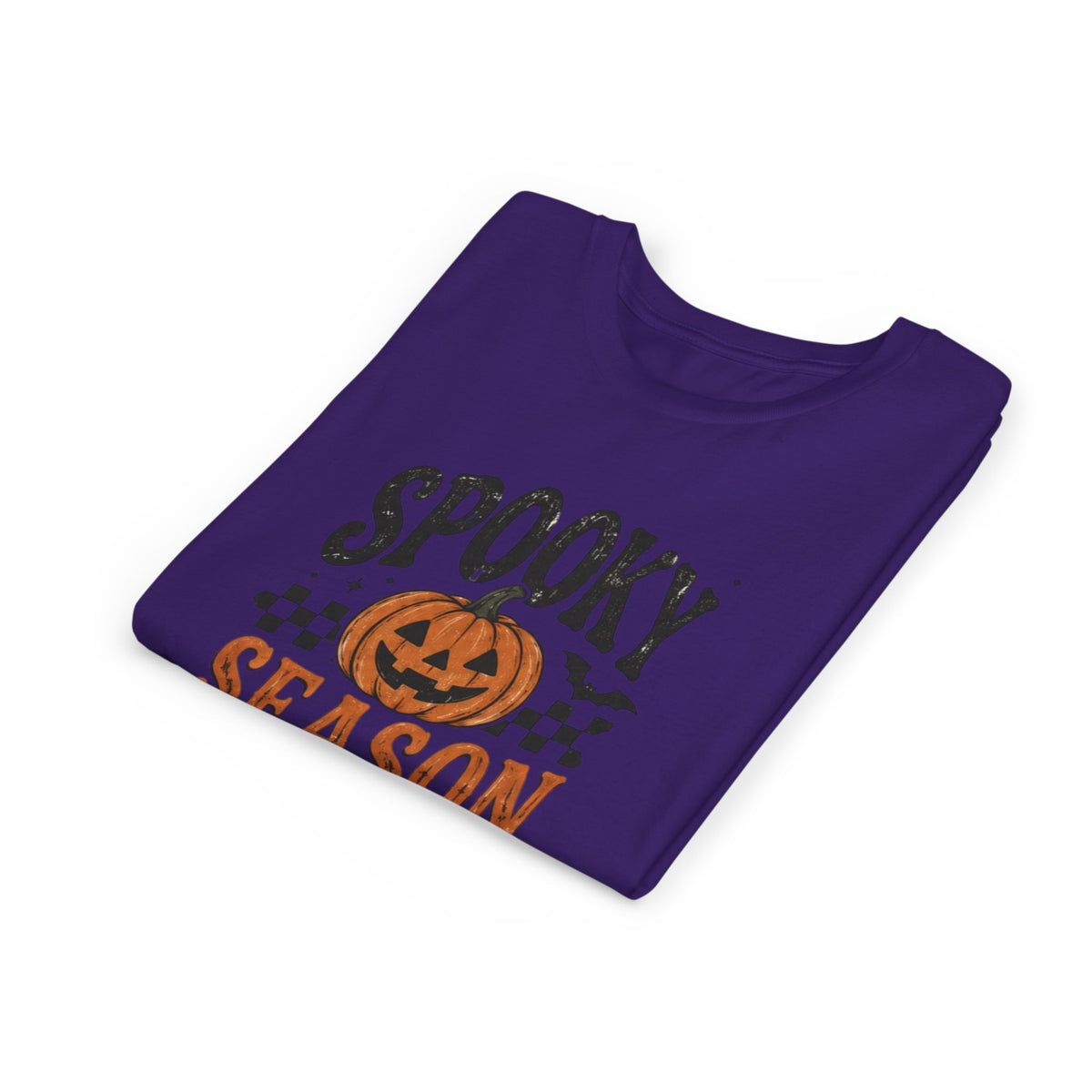 Youth ‘Spooky Season’ Halloween T-Shirt — Pumpkin Graphic Tee