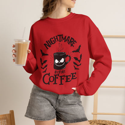 Nightmare Before Coffee Sweatshirt