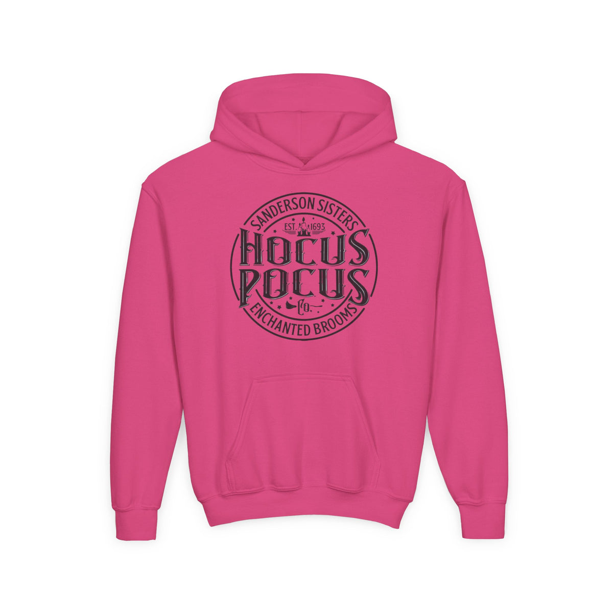 Hocus Pocus Sanderson Sisters Magical Spell Design Youth Hoodie
